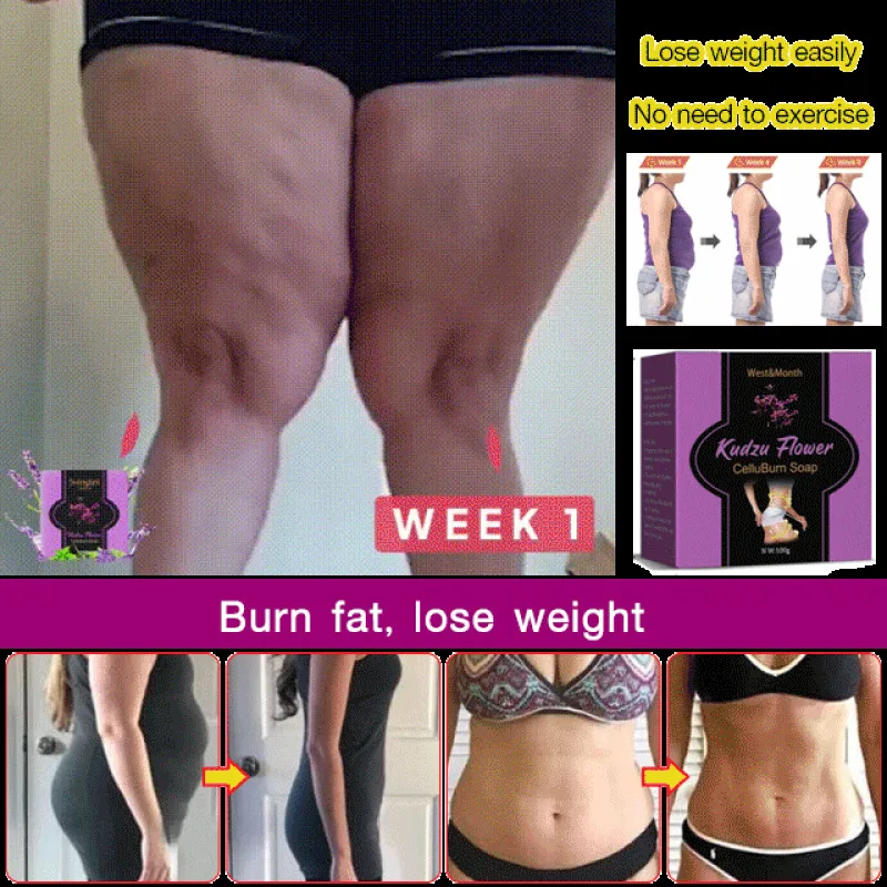 West&Month Slimming Soap with Kudzu Flower Extract for Firm and Clean Skin