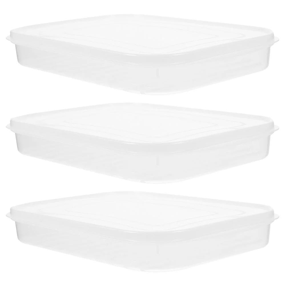 

Kitchen Meat Keeper Box Food Storage Box Container Refrigerator Organizer Stackable Preservation Box Kitchen Accessories