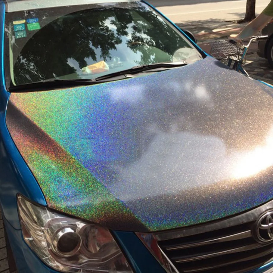 Película De Vinilo Brillante Para Carrocería De Coche, Camaleón, Perla