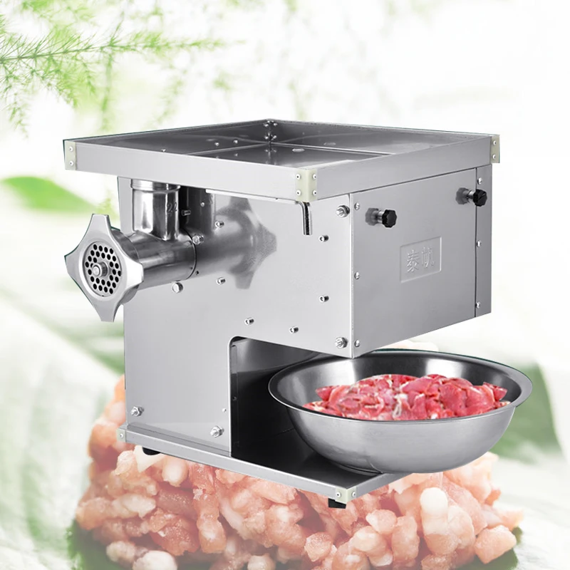 

Desktop Meat Slicer For Fresh Meat Slicing Shredding Dicing Detachable Blade Electric Meat Cutting Machine