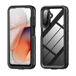 Ultimate IP68 Waterproof Phone Case - Rainproof, Dustproof & Anti - Fall Swimming Diving Cover - Galaxy A17 5G (Black)