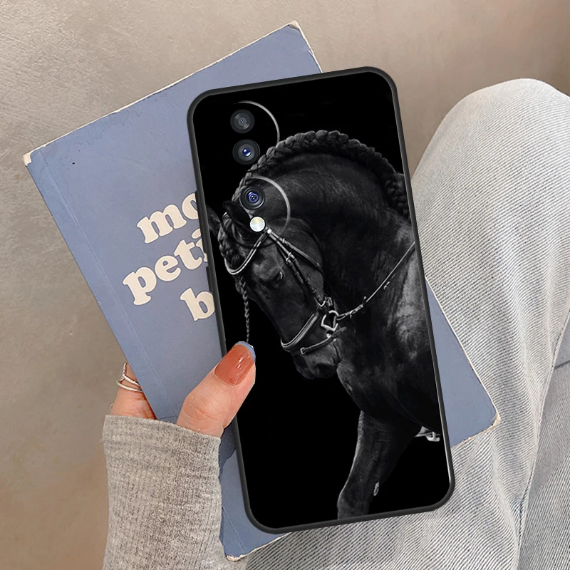 Domineering Cool Horse Design Phone Case
