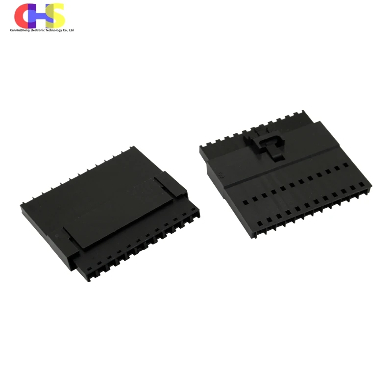 10-Set MX2.54 Durable Locking Dupont Connector Housing (20 Pieces) - Single Row Docking Shell