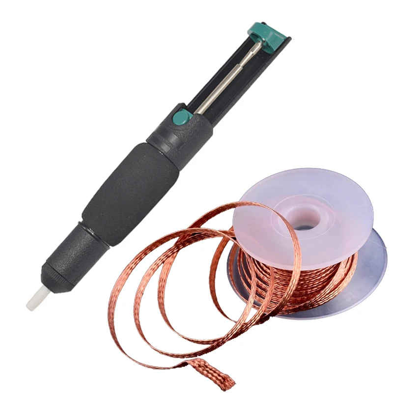 SolderWickDesolderingPumpSolderSuckerDesolderingWickVacuum