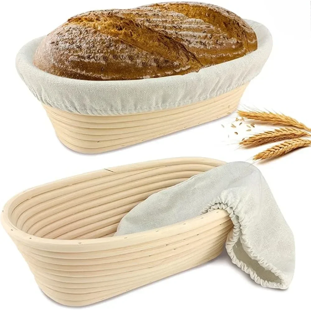 Brood Proofing Manden Rotan Brood Proofing Mand Met Liner Natuurlijke