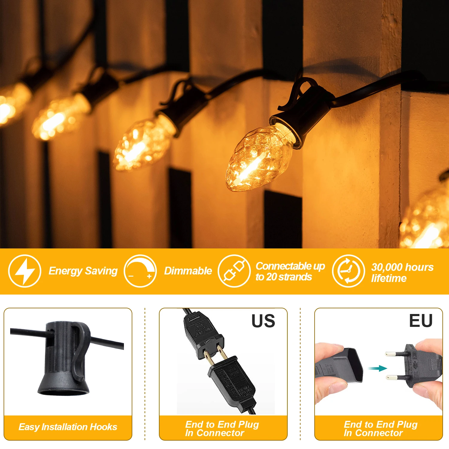 C7 Ʈ LED , ߿   ,   Ʈ Ÿ ȭȯ,  ũ , 220V, 110V, 0.5W