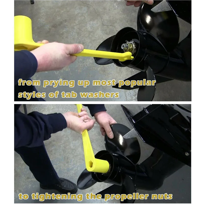 YMT Boat Tools 91-859046Q4 Polymer Propeller Wrench 1-1/16" Nut Wrench for Mercury Mercruiser Rustproof Plastic (27mm)