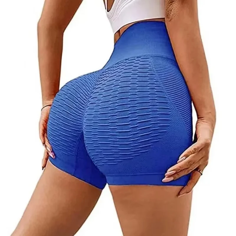 Sports Shorts Women Sport Shorts High Waist Push Up Booty Workout Short Sexy Tummy Control Yoga Tights Seamless Fitness Hip Lifting Sportswear