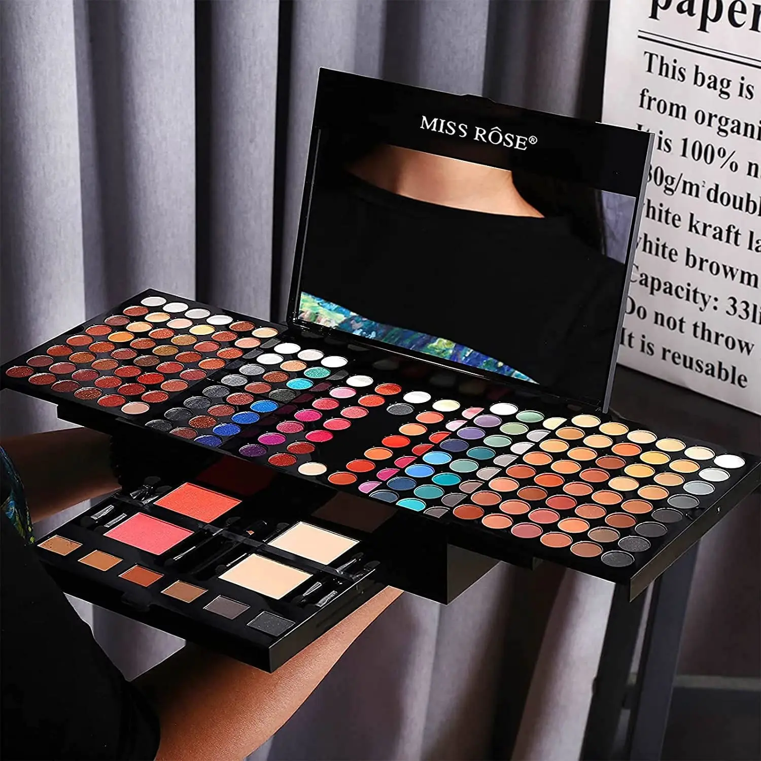190 Colors Makeup Kit,Professional Makeup Kits for Women Full Kit,All in One Set for Women&Beginner,Include Eyeliner/Eyes