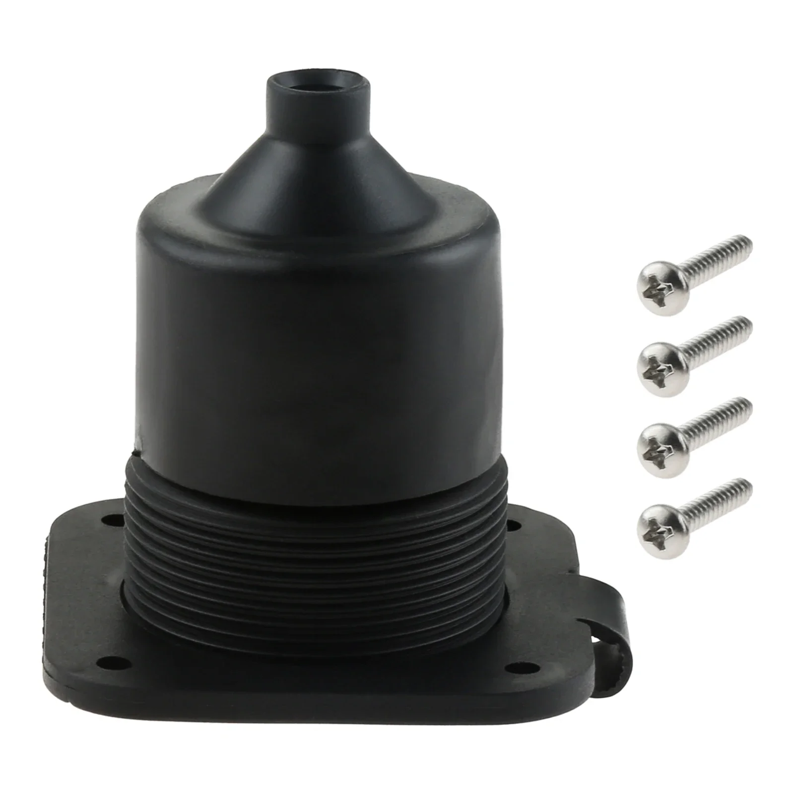 PAULINN 15 Amp 125V AC Power Inlet Port Plug W/ Integrated Dual 18" Extension