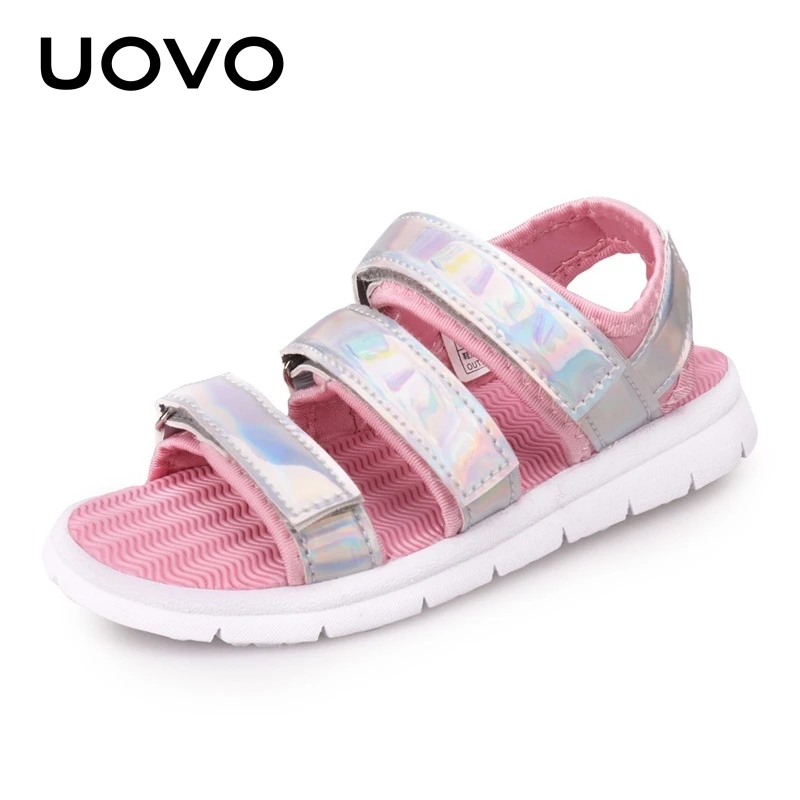 UOVO Boys And Girls Slides Children Summer Beach Sandals For Little Kids Shoes Size Eur #25-37