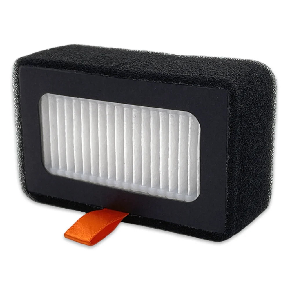 Cartouche filtrante HEPA13 et charbon actif pour imprimante 3D Bambu Lab X1C, X1, P1S, ouverte montrant les couches de filtration.
