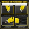 100W Plastic Welder 2 In 1 Plastic Welding Kit Portable MINI Hot Plastic Crack Repair Tool Repair Automobile Bumper Welding Nail 3
