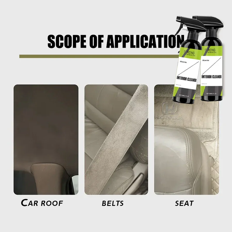 High-Efficiency Interior and Fabric Cleaner