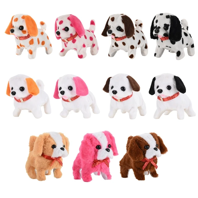 Electric Robot Dog Interactive Cute Wagging Shaking Dog Plush Electric Puppy Toy 1