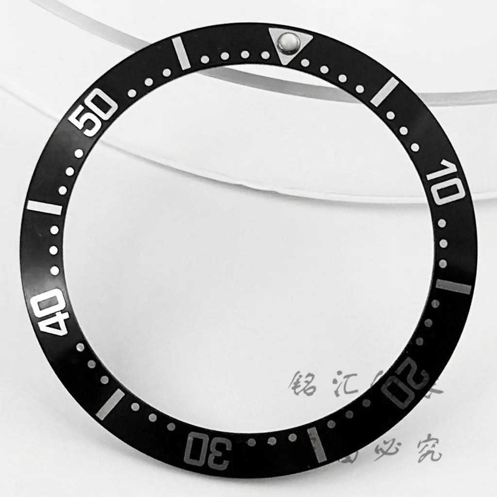 Multicolor Aluminum Sloping Watch Bezel Insert Ring, 38mm