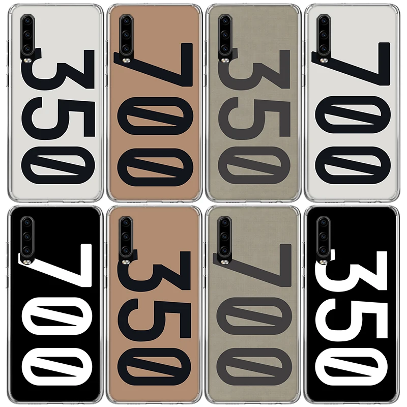 350 700 Custodia Per Telefono Yeezy-Design Per Huawei P40 P30 P20 P10 Lite Mate 10 20 Pro Y5 Y6 Y7 Y9S P Smart Silicone Shell Print Fundas