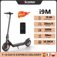 Trottinette électrique iScooter i9M 500W pour adultes, 36V 7.5Ah, vitesse maximale 35 km/h, application compatible, autonomie 30 km, trottinette urbaine 1