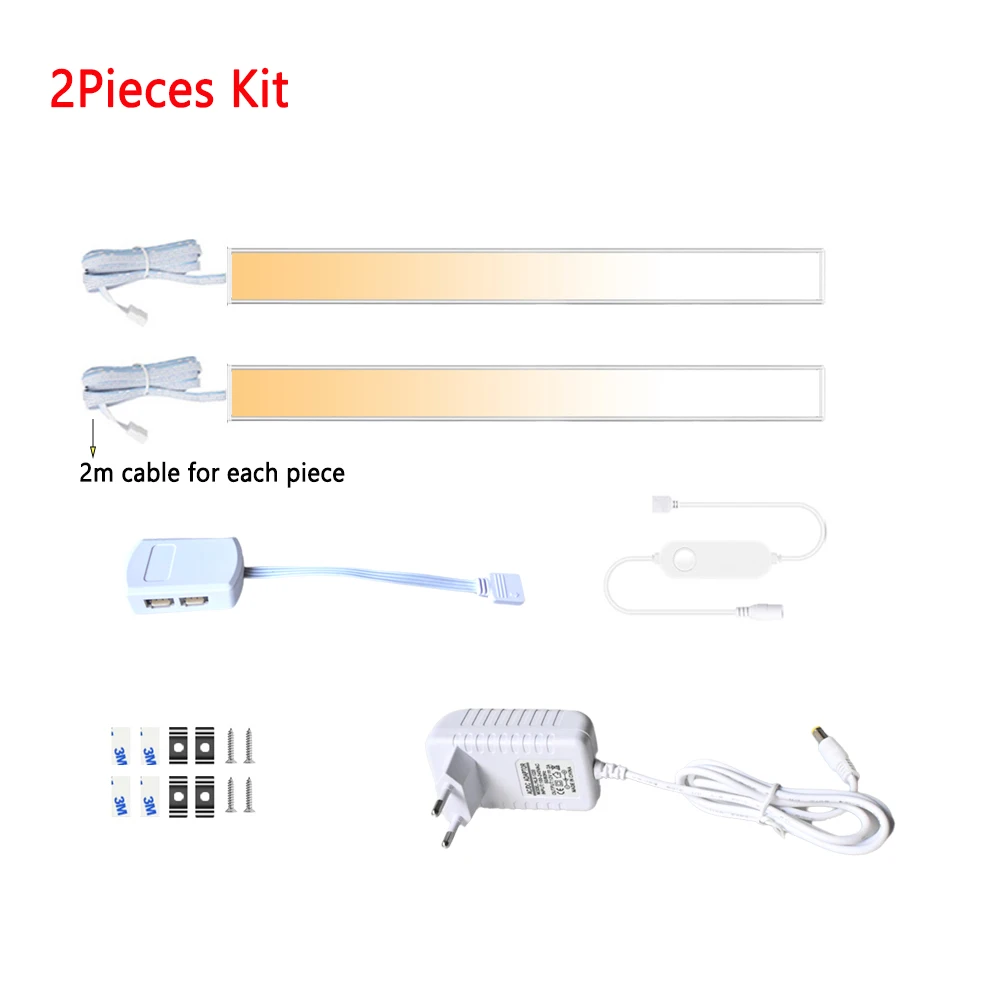 Tuya Zigbee CCT Світлодіодне освітлення під шафою 30 см з можливістю затемнення Гардеробна книжкова полиця Вітрина Лампа Bar fr Alexa Google Assistant SmartThings