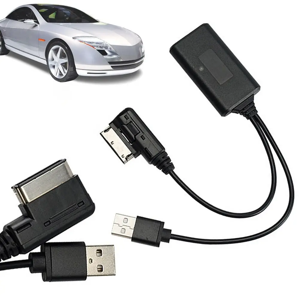 

USB Bluetooth Adapter AUX Audio Cable Car Accessories Radio Music Bluetooth Device for Audi Q5 A5 A7 R7 S5 Q7 A6L A8L A4L