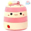 30cm Cartoon Cookies Plush Pillow Soft Food Pilllows Stuffed Strawberry Waffles Dolls for Kids Children Girl Birthday Room Decor 1