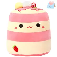 30cm Cartoon Cookies Plush Pillow Soft Food Pilllows Stuffed Strawberry Waffles Dolls for Kids Children Girl Birthday Room Decor 1