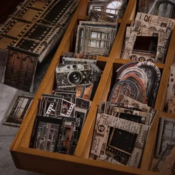 90 Pezzi di Carta Decorativa per Scrapbook a Tema Caffè, Materiali per Quaderni Europei, Blocchi per Bordi Decorativi, Manoscritti per Collage e Quaderni