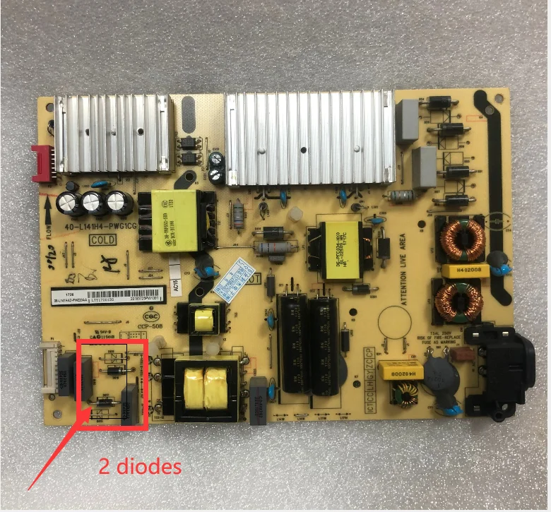 Placa de Potência 40-l141h4-pwg1cg de Boa Qualidade L55e5800a-ud Peças Lote