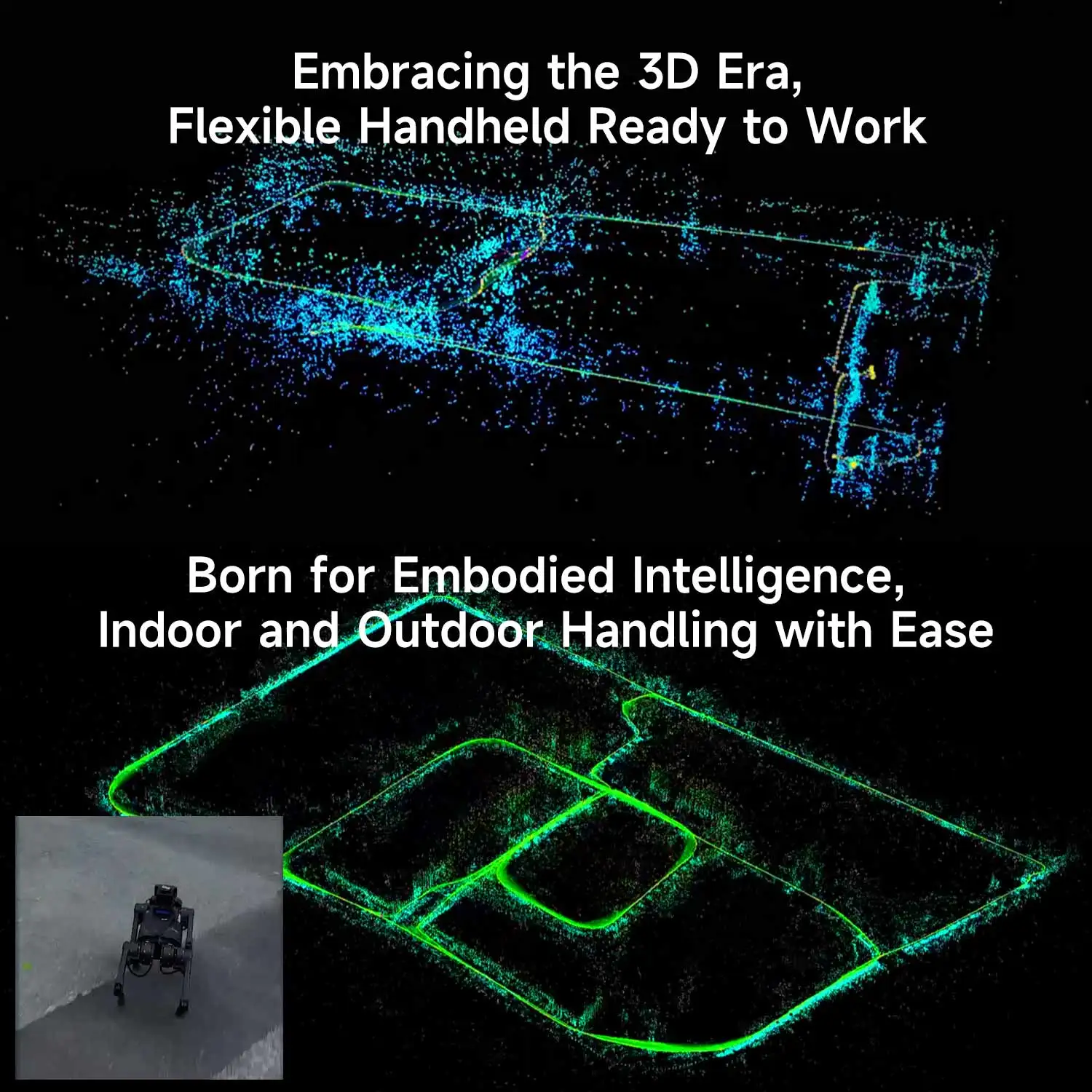 Slamtec 오로라 LiDAR IMU 쌍안 비전 통합 포지셔닝 매핑 인식 3D 센서, 최대 범위 40m, AI 딥 러닝