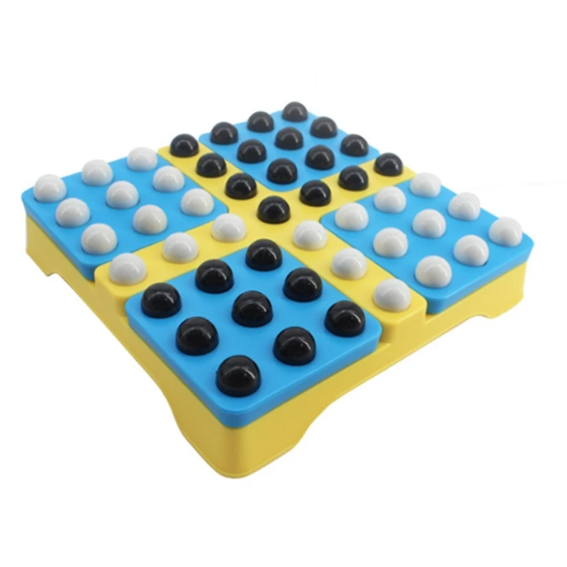 

Портативный набор шахмат с вращающейся доской для семейных развлечений и интеллектуальных игр