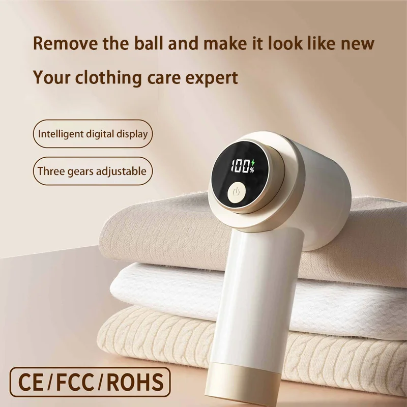 Fully Automatic Hair Ball Trimmer Household Clothing Shaver Digital Display Shaving Machine Clothes Ball Remover Hair Remover 5