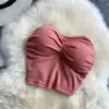 Women's New Summer Fashion Summer Slim Beautiful Back High Quality Soft Sexy Elastic Tank Top Solid Color Tank Top 3