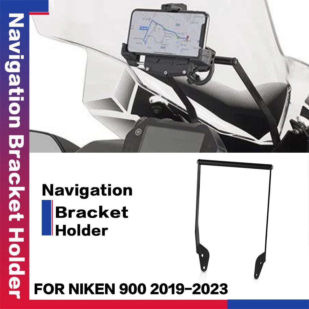

New Moto Navigation Stand Holder Phone Mobile Phone GPS Plate Bracket Support Holder For YAMAHA NIKEN 900 NIKEN900 2019-2023