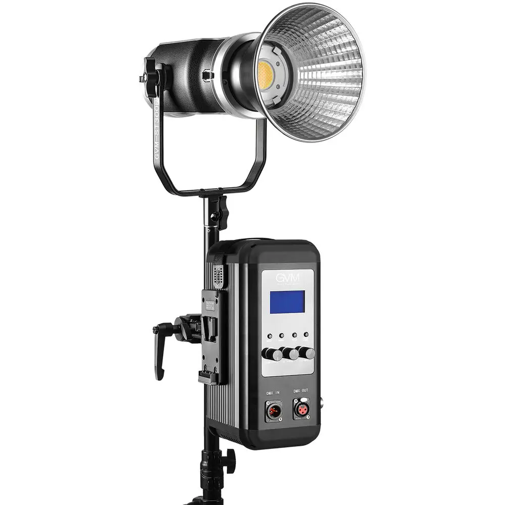 GVM LED COB 영상 조명 더블 헤드 300W RGB & 바이 컬러 사진 조명, Bowens 마운트 스튜디오 조명 연속 필름 라이트