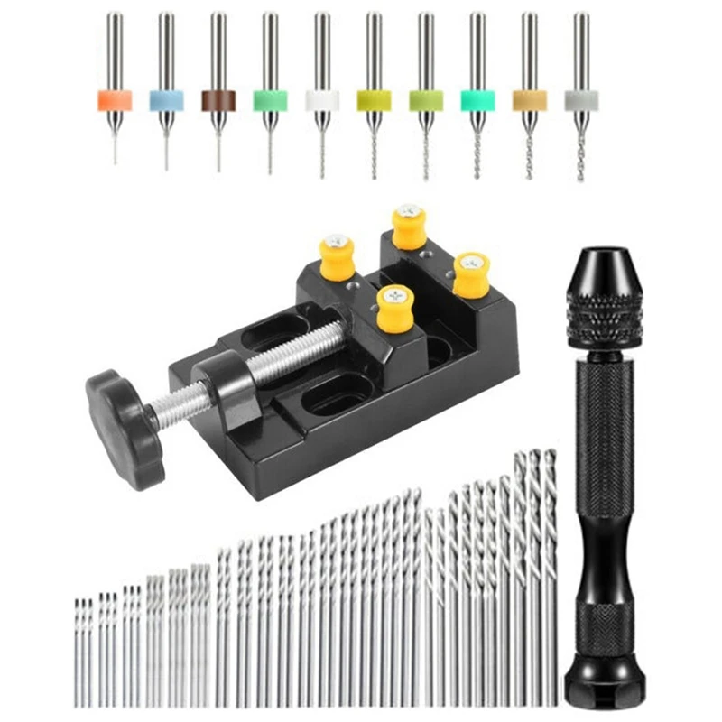 

Hand Drill Bits Set Mini Twist Drill Bits Set Accessories Pin Tools For Resin Plastic Wood Keychain Pendant Jewelry Making
