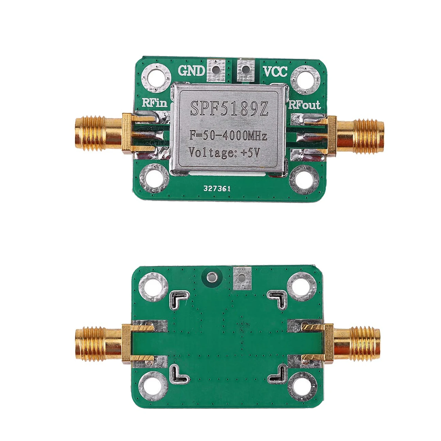 NEW-RF Amplifier Low Noise LNA 50 to 4000MHz SPF5189Z RF Amplifier for Amplifying FM High Frequency VHF UHF Radio Signals