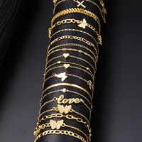 18 Pcs  Anklet Set For Women Foot Bracelets - Image 6