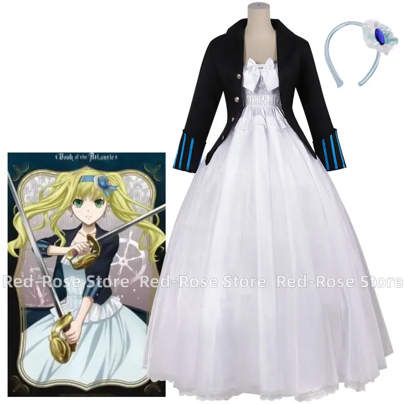 

Black Butler Elizabeth Midford Cosplay Costumes Kuroshitsuji: Book Of The Atlantic Lizzy Princess Dress Women's Size