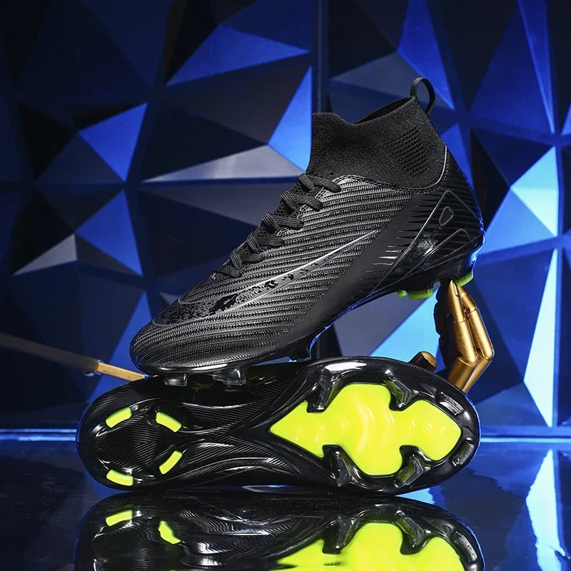 Men Football Boots Society Children Professional Resistant Studded TF/FG Unisex Soccer Shoes Top Quality Sneakers Football Shoes