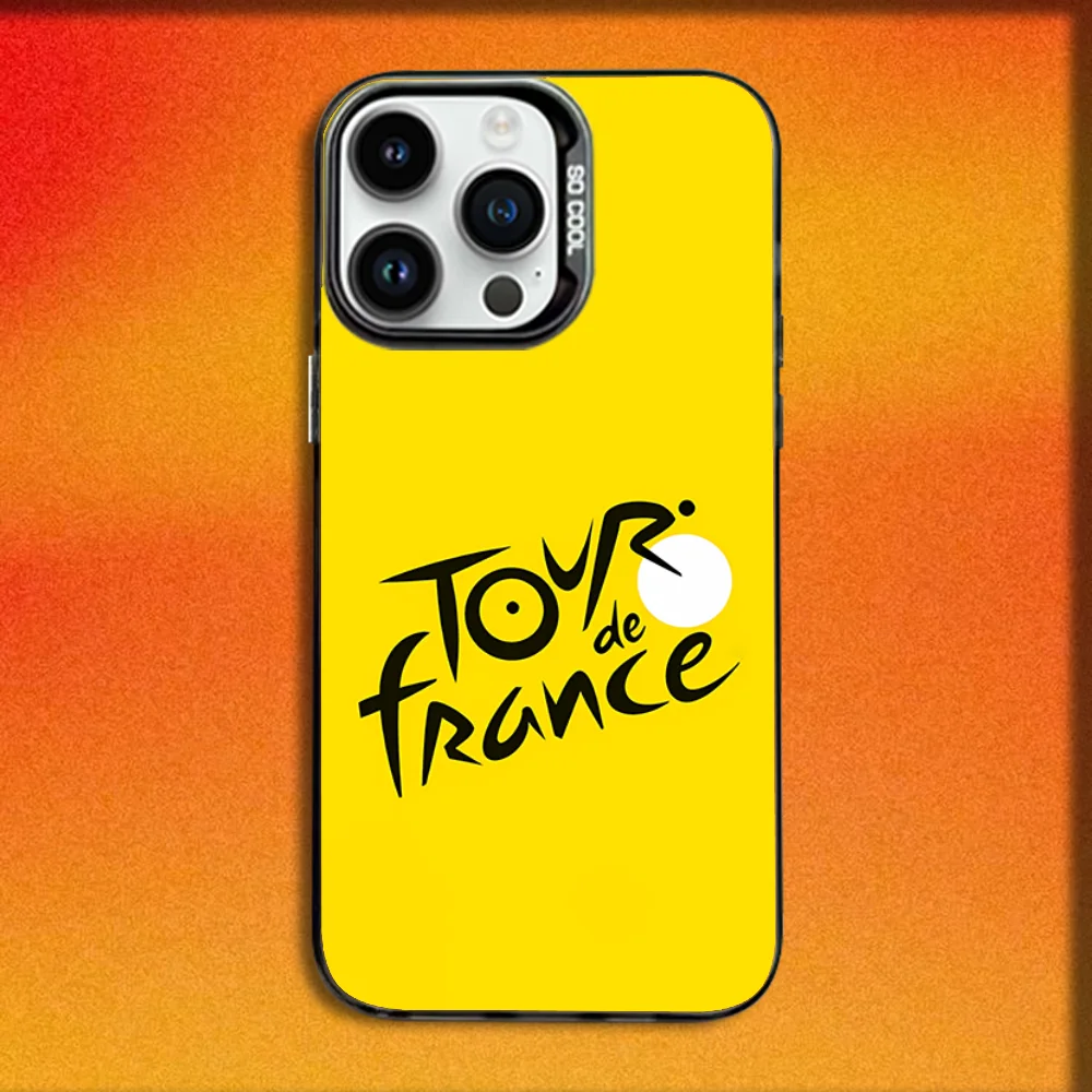 Bike Tour de France Shockproof Black Candy Matte Phone Case