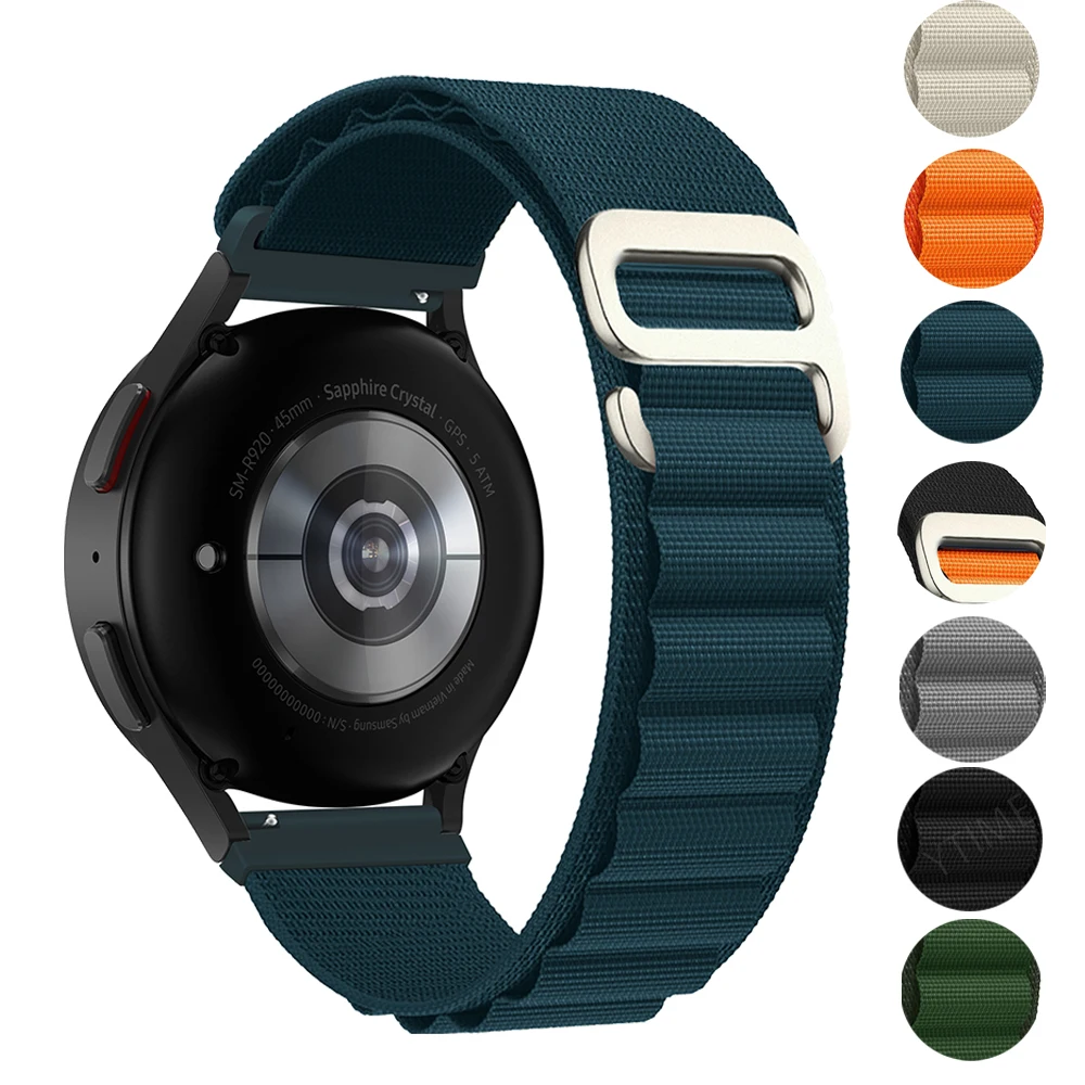 Versatile Nylon Watch Strap - Adjustable Wristband