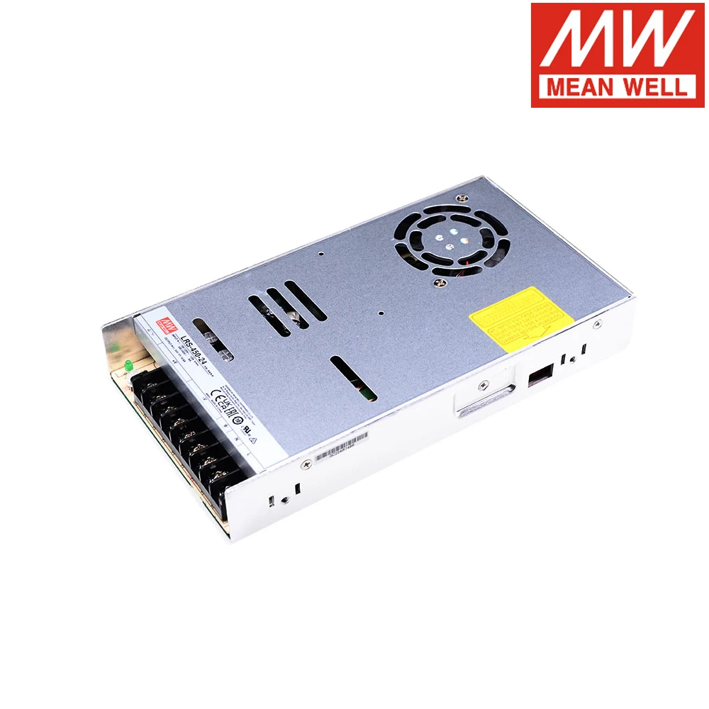 Mean Well LRS-450-24 110/220V AC DC 24V 18.8A 451.2W 단일 출력 산업용 스위칭 전원 공급 장치 Meanwell 드라이버