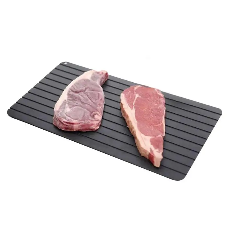 

Fast Defrosting Tray quick thawing tray used to defrost meat no heating Non-sticky Defrost Tray Durable Meat Thawing Board