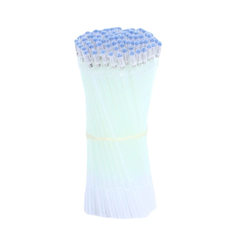 20/50/100x Invisible Leather Marking Refills UV Invisible Pen Refills Fluorescent Fabric Marking for Sewing invisible ink pen