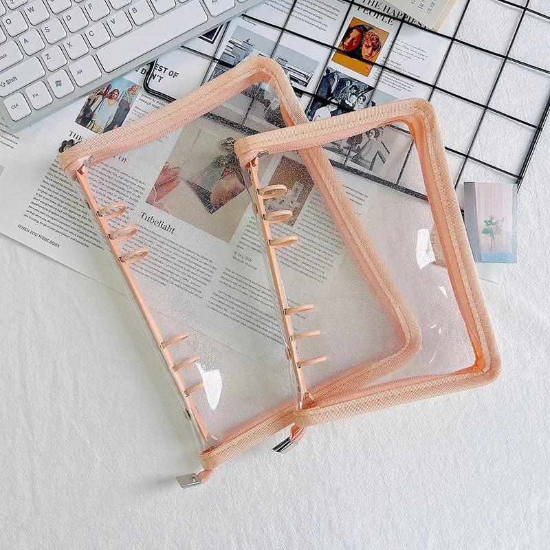 Zipper Binder Photo Card Collection & Organizer Diary Notebook