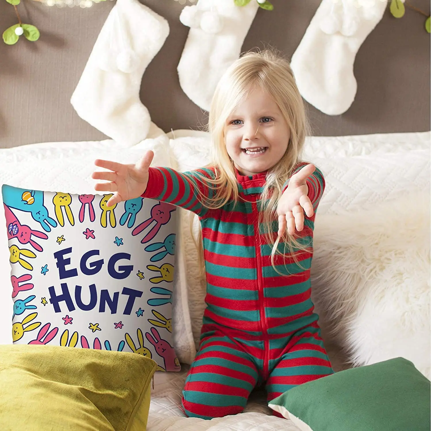 5Pcs Sublimation Pillow Cases White Blank Pillow Covers With Invisible Zippers Polyester Peach Skin Pillow Covers Sofa Decor