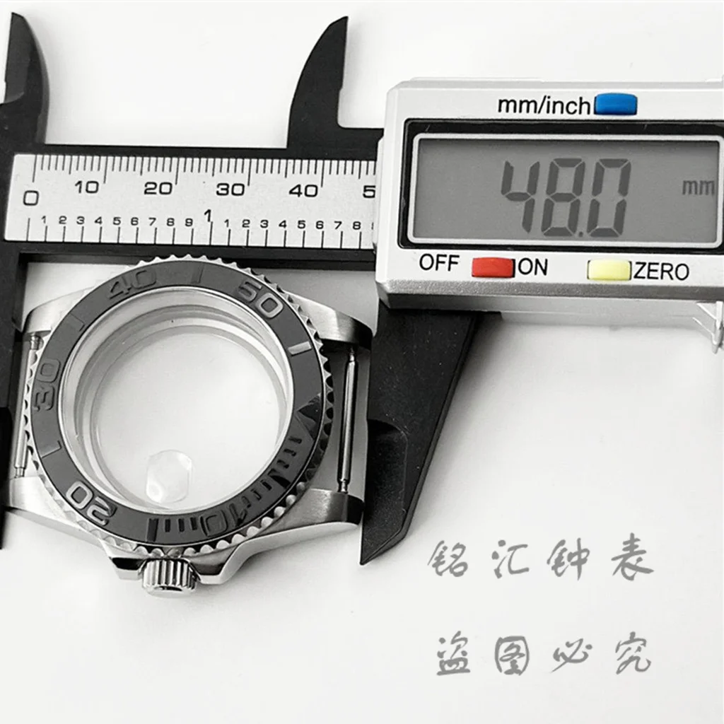 Deep Blue Bezel 40MM Diver Watch Case with Waterproof Sapphire Crystal