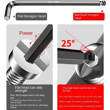 High-Strength Hex Wrench Set 4