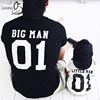 Customized Cotton Family Matching Clothes Mom Daughter Son Dad Personalized Printing T shirts For Aldults and Children 3