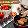 24-1PCS Clear Seasoning Jars Plastic Spice Containers Bottles For Storing Spice Herbs Season Powders Kitchen Storage Organizer 4